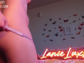 jack off to me while i try on thong panties -- fully nude panty tryon