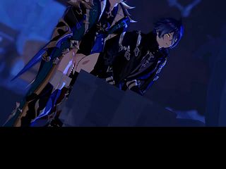 Varka x Flins - Genshin Impact Yaoi Hentai Animation