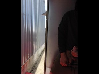 Almost got caught. Got one off outside of the gym in an random airduct box