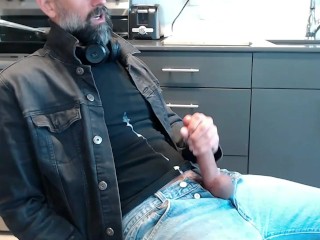 Daddies Huge Cock Cumming for You