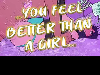 Convincing your "Straight" Friend to F*ck you while Crossdressing~ [Femboy? Listener] [Blowing Me]