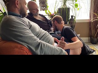 Sharing Blonde Otter with My Buddy