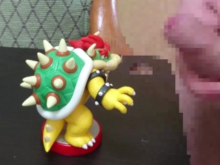 Bowser figure Bukkake
