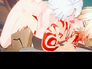 Phainon x Mydei phaidei ファイモス - Honkai Star Rail Yaoi