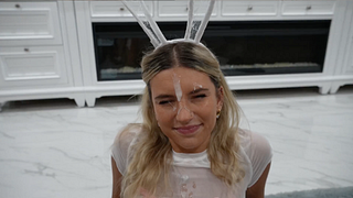 Shy 18 Year Old College Freshman Gets Throat Fucked After Party