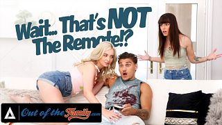 OUT OF THE FAMILY - Lexi Lore & Chanel Camryn Have Mouths Full Of Cum After Sex With Lexi's Stepbro