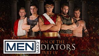 MEN - Caesar MrDeepVoice Proposes An Alliance With An Orgy And Multiple Messy Cumshots