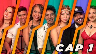 LA CASA XHUBER ch 1 - horny Colombian babes take part in an uncensored reality show.