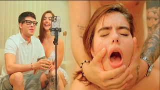 TikToker records her first porn video - Danner Mendez & Iriannis Rodriguez