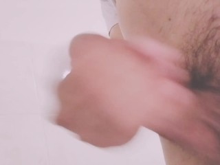 Korean Twink closeup Masturbation and cumshot (asian dick)????????