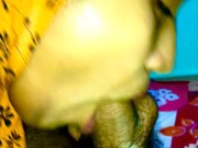 INDIAN HIJAB MUSLIM Beautiful girl deepthroat blowjob with cumshot