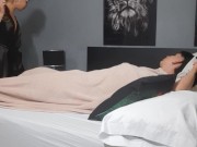 delicious morning and I fill my girlfriend's pussy with milk.