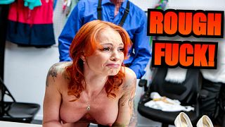 Naughty Milf Kessie Shy Gets Her Tight Pussy And Asshole Stretched For Stealing - Pervz