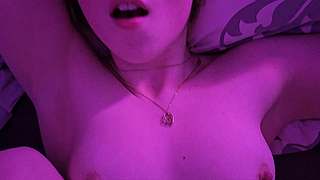 Hot Amateur Girl's Wet Dripping Pussy Gets Hard Fingered and Fucked Deep While She Moans Loudly