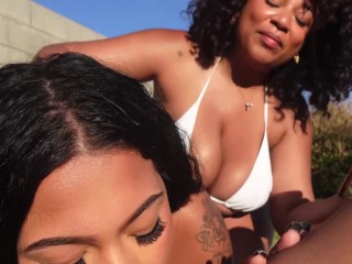 Horny Friends Sneak Away From Party To Fuck