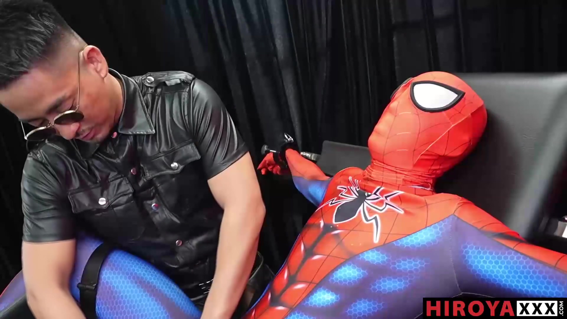 Hung Hiroya Fucks Bound Superhero Hungry Asshole After Ass Play