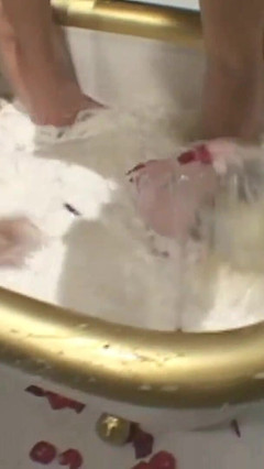 A Horny MILF Get Fucked Hard in the Bath Tub