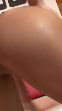 Chanel White plays with toys while taking a big cock in her ass