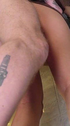 After Such a Hard Ass Fuck, Step Sister Won't Be Able to Reach the Bed!