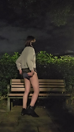 Very Sexy Amateur Shemale Ting Xuan Masturbating Outdoor