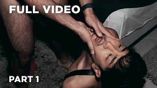 (Part 1) 6'2 White Muscle Dom Top dominates his 5'2 Asian Sub Bottom (Full Video)