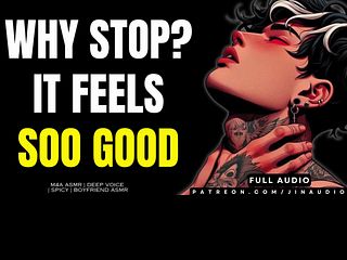 [M4M] Waking up And Feeling Your BF's WOOD Behind You [SPICY] deep voice | boyfriend ASMR