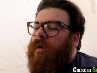 CuckoldSessions - The Amazingly Hot Jane Wild Cucks Her Nerd Small Dick BF Hard
