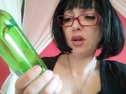 stepmom shows great squirt with toys