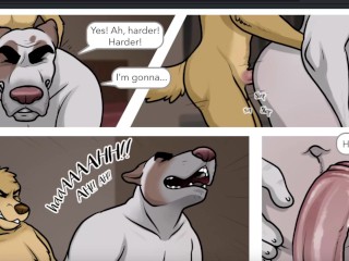 Furry Comic Dub: The Internship, Part 1.2 (Furry Animation, Furries, Furry Sex, Furry, Public Anal)