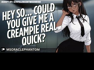 [F4M] Casual Creampies in an Elevator with a Girl You've Just Met [Audio Porn]