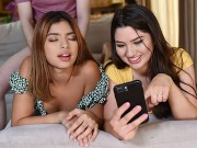 Hot Teen Stepsis Hazel Heart Is Always Available For Bestie's Stepbrother - FreeUse Fantasy