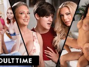 ADULT TIME - My Stepson Wants A Threesome COMPILATION! HOT MILF Stepmoms Fuck Their Stepsons!