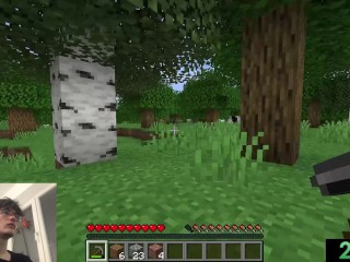 Speedrun in the search for coal in Minecraft