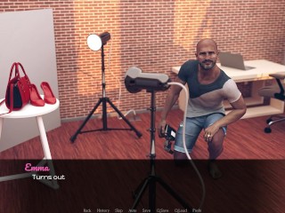 Exploring the Big Apple #3 Martin got an erection while staring at Emma's legs and thong